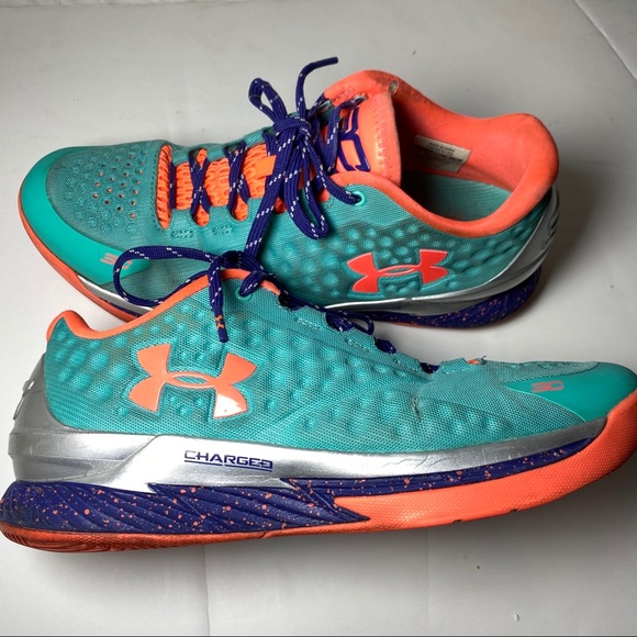 2015 under armour steph curry low 1 size 10.5 - Picture 4 of 8